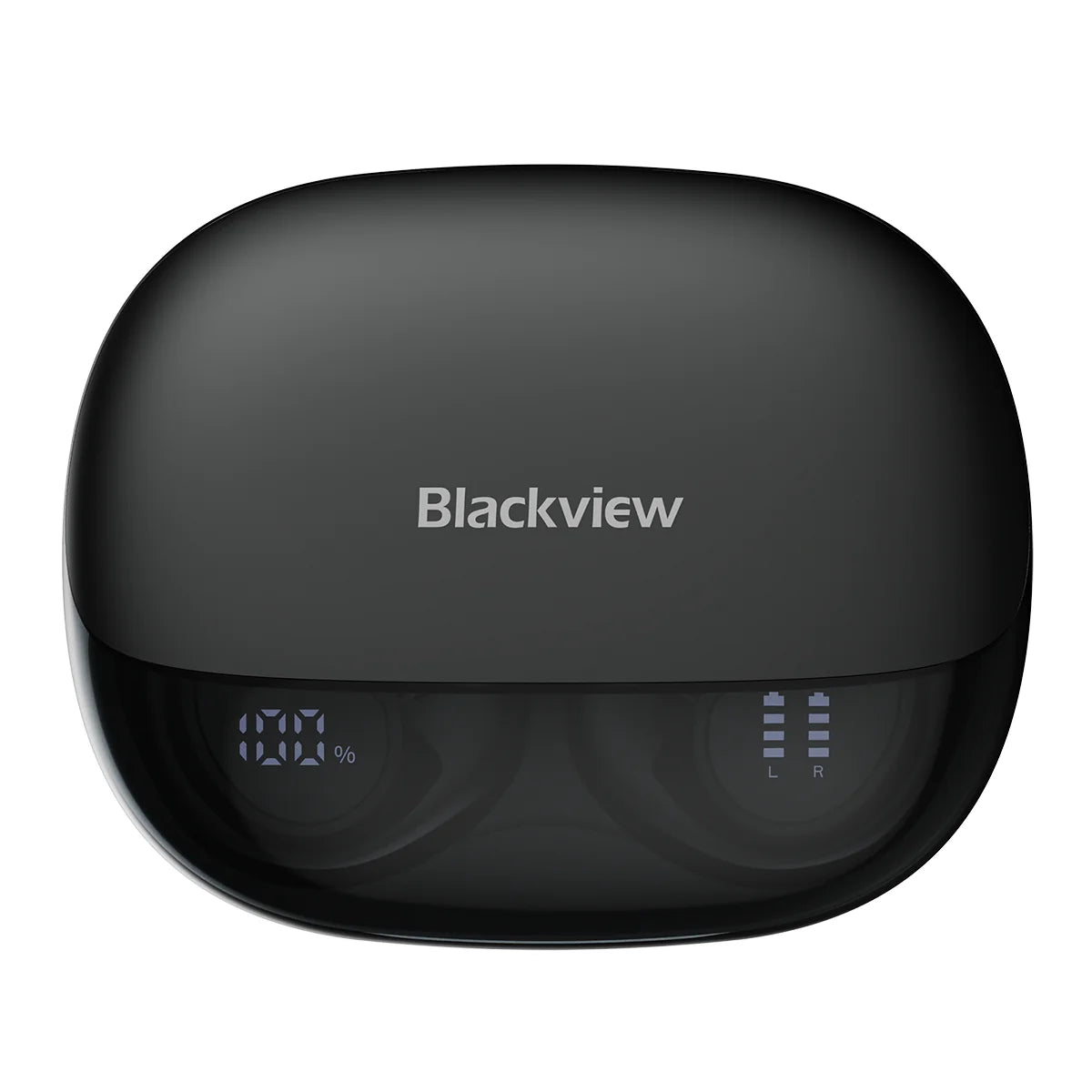 Blackview AirBuds 300 – Écouteurs Intra-Auriculaire OWS à Oreille Ouverte – IPX5 Étanchéité – Affichage Numérique Batterie – Micro ENC Réduction de Bruit – Bluetooth 6.0