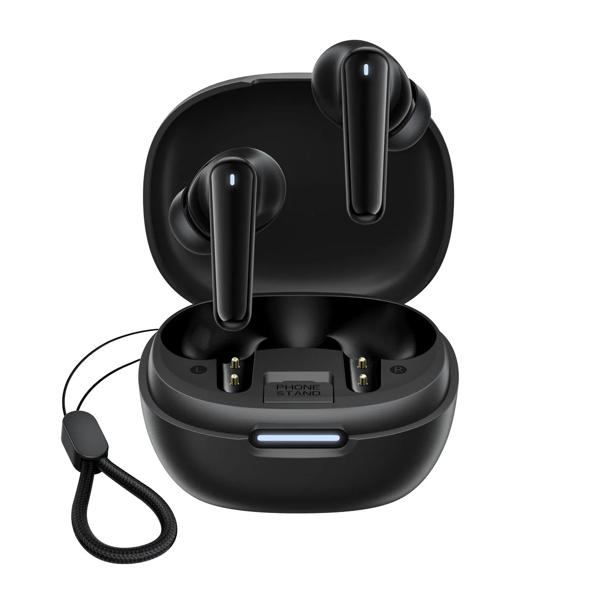 Blackview AirBuds 17 – Écouteurs Bluetooth TWS | ANC + ENC, Socle Téléphone Intégré, IPX4