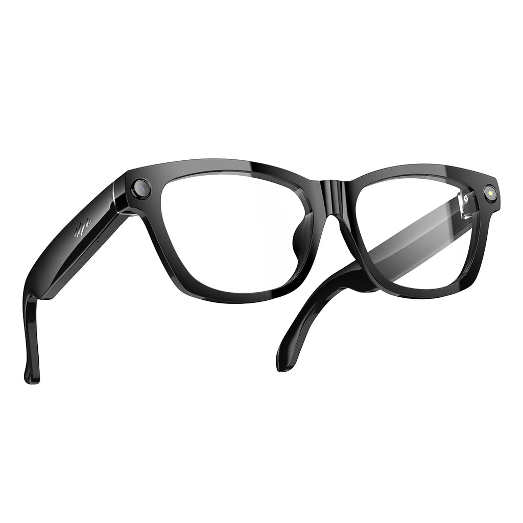 Blackview BV100 – Lunettes Intelligentes IA avec Caméra 8 MP – Appels Bluetooth + Assistant Vocal