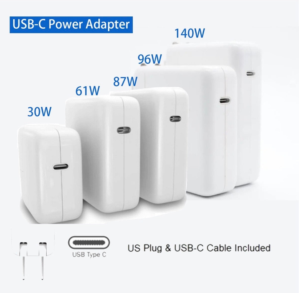 Chargeur Original Apple USB-C – 20W | 35W | 87W – Charge Rapide