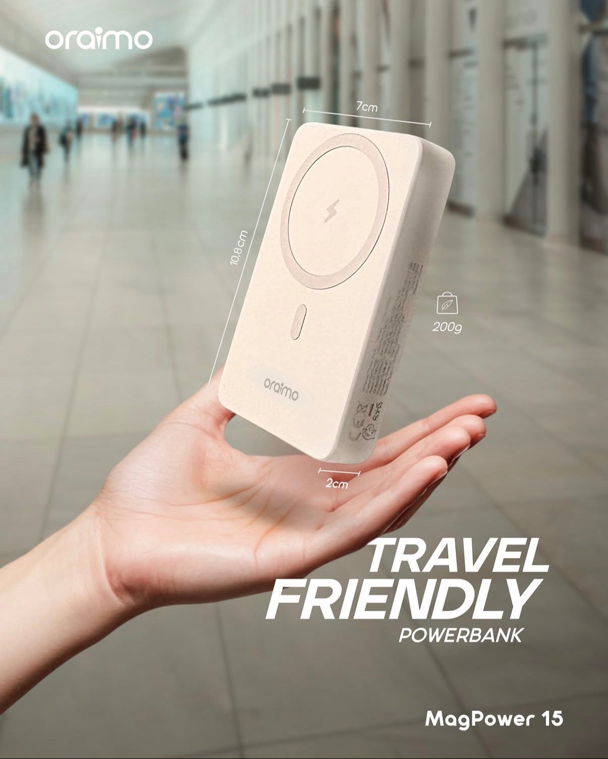Power Bank Haute Capacité 10 000 mAh / 20 000 mAh – Charge Rapide USB-C & USB-A