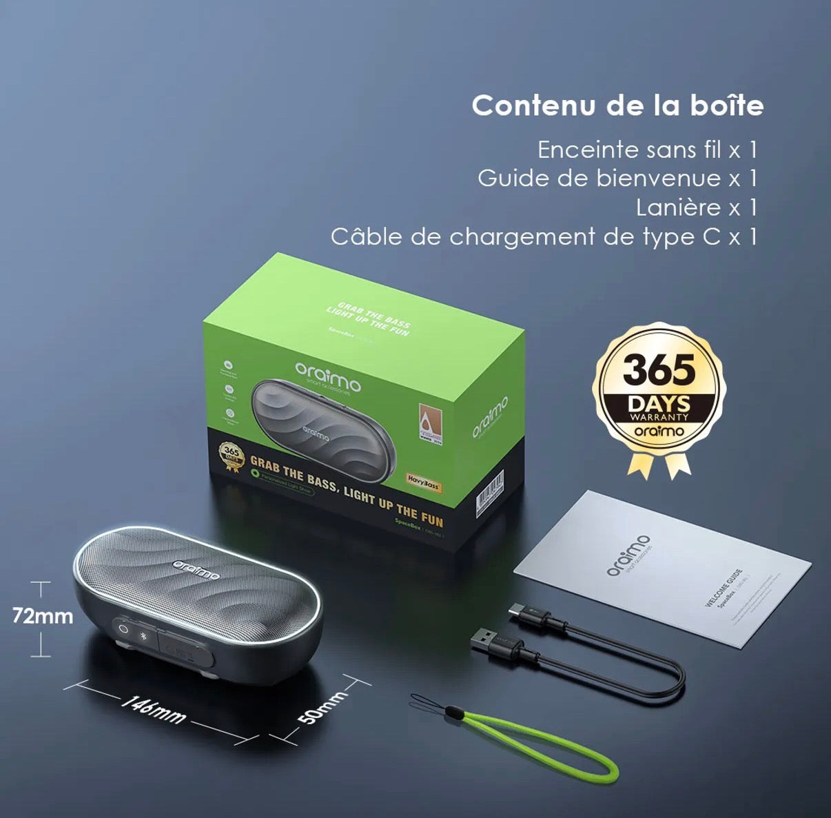 🎧 Écouteurs Bluetooth Sans Fil – Son HD, Charge Rapide et Boîtier de Charge