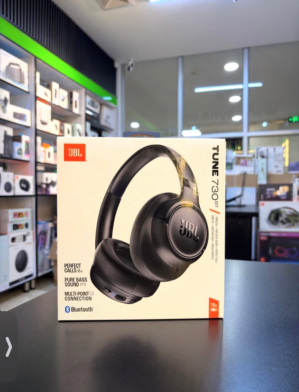 JBL Tune 730BT – Casque Bluetooth Sans Fil avec Pure Bass et 76 h d’Autonomie
