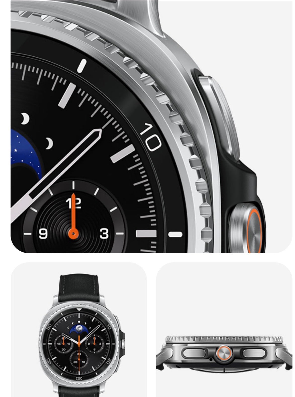 Samsung Galaxy Watch8 Classic – Montre Connectée Premium | Santé, Sport & Performance