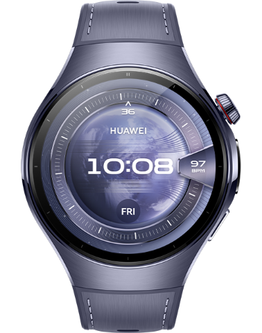 HUAWEI WATCH 5 46 mm Mode Standard: 4,5 jours en utilisation normale; 3 jours avec AOD activé