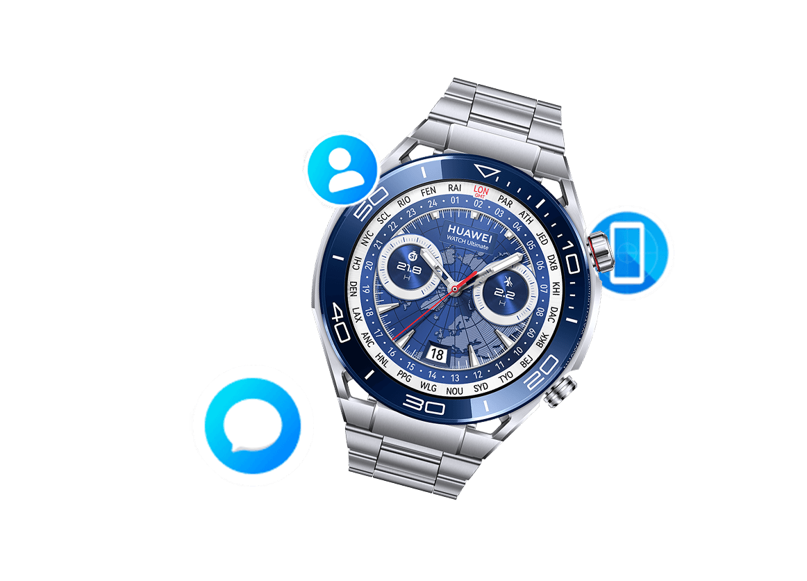 HUAWEI WATCH 5 46 mm Mode Standard: 4,5 jours en utilisation normale; 3 jours avec AOD activé